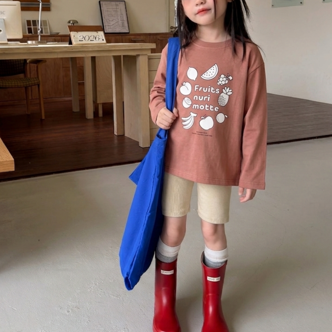 LSカットソー（コーラル）