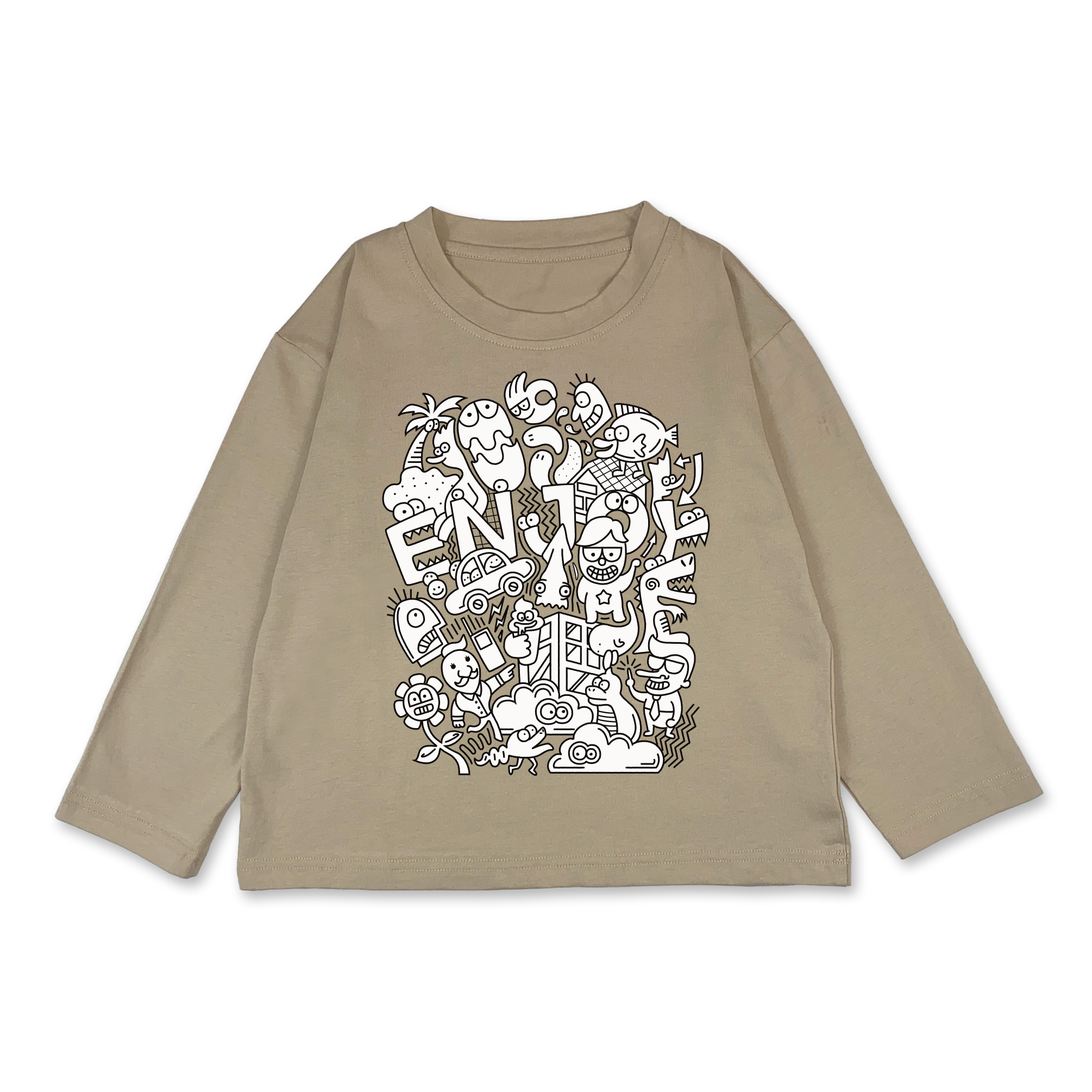 LSカットソー（ベージュ）