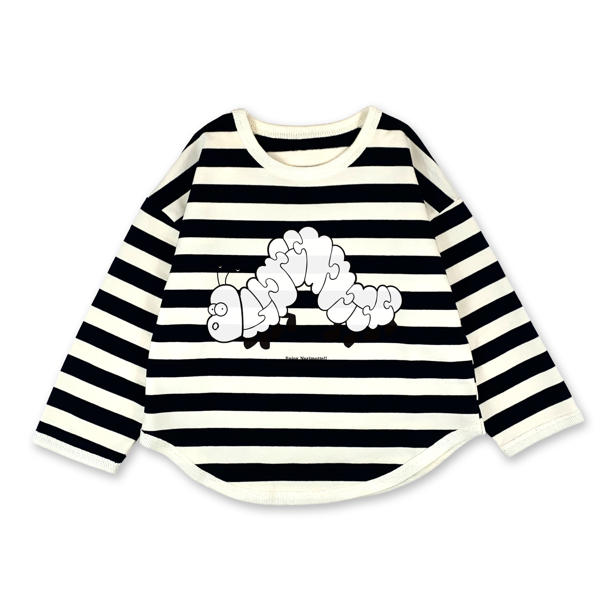 ボーダーPO 黒×白