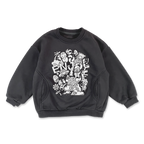 SW裏起毛トップス（チャコール）