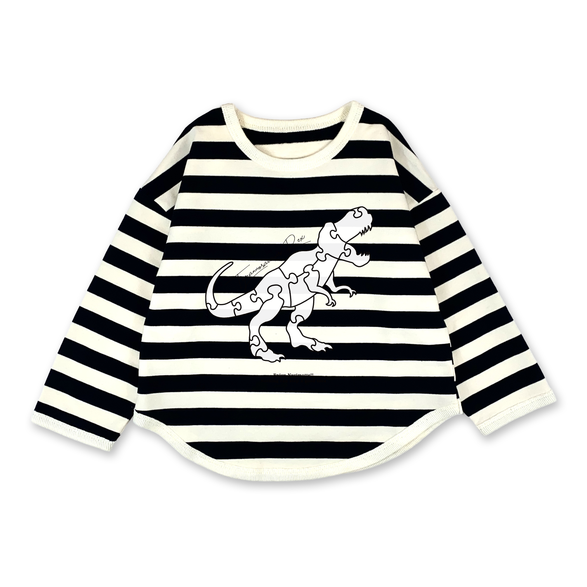 ボーダーPO 黒×白